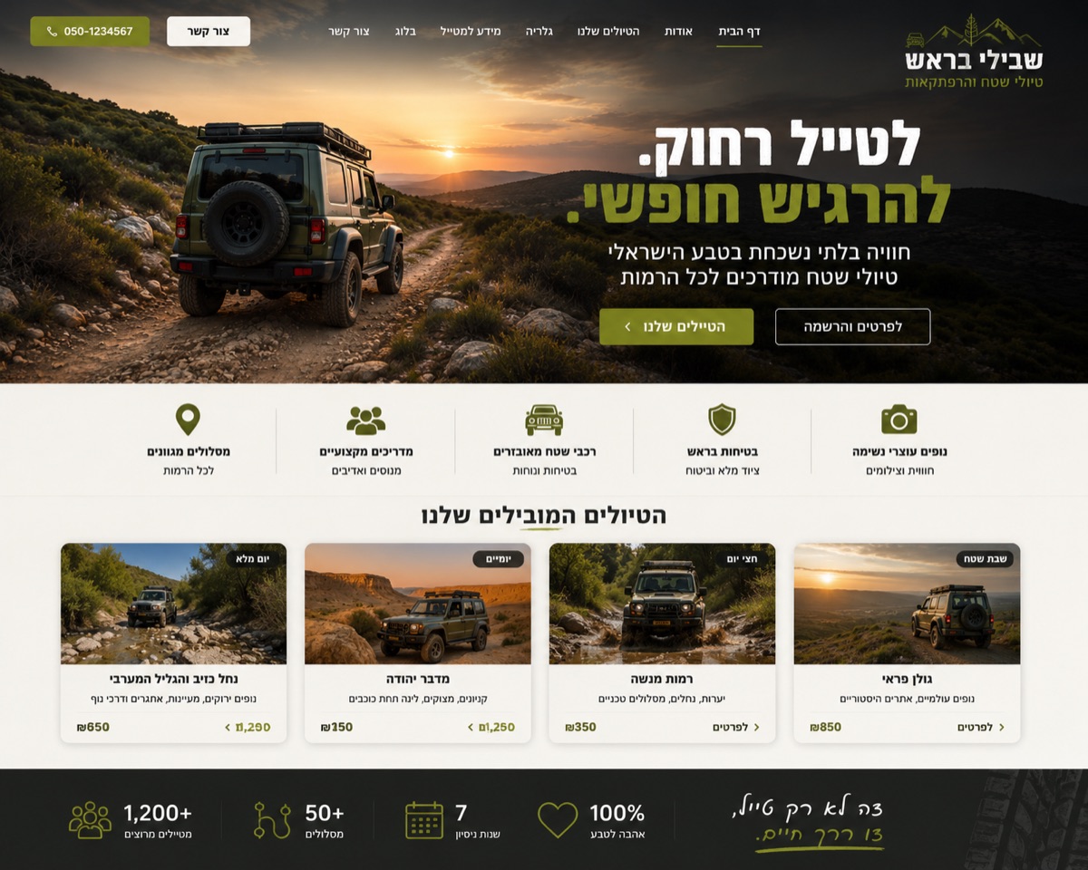טיולי שטח